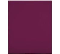 vidaXL Draps-housses Jersey 2 pcs Bordeaux 180x200 cm Coton136259 Rouge G