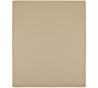 vidaXL Draps-housses Jersey 2 pcs Taupe 90x200 cm Coton136221 Taupe G