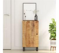 vidaXL Dressoir met deur 40x31x75 cm massief mangohout352909 Bois G