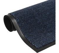Vidaxl Paillasson Rectangulaire 40 X 60 Cm Bleu