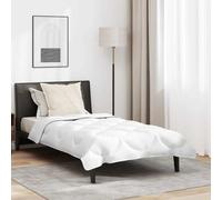 Vidaxl Duvet Avec Oreiller 2 Pcs Blanc 140 X 220 Cm Microfibre