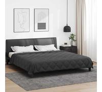 vidaXL Duvet complet toute l'année Anthracite 220 x 200 cm Microfibre