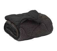 vidaXL Duvet complet toute l'année Matelassé Anthracite 140 x 220 cm