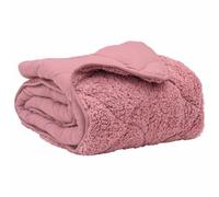 vidaXL Duvet d'été simple Matelassé Rose 155 x 220 cm