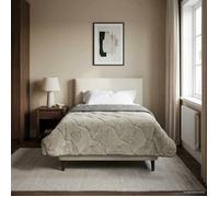 vidaXL Duvet d'hiver 135 x 200 cm Hiver Gris clair Respirant 42026318