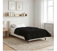 vidaXL Duvet d'hiver 155 x 200 cm Hiver Noir Respirant 42026327