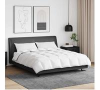 vidaXL Duvet d'hiver avec oreiller 3 pcs Blanc Plume de canard 3376902