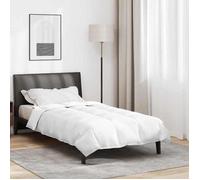 vidaXL Duvet d'hiver Blanc 135 x 220 cm Plume 42007656