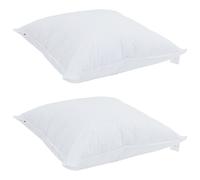 vidaXL Duvet toutes saisons 3 pcs Blanc 240 x 220 cm Microfibre