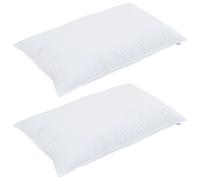 vidaXL Duvet toutes saisons 3 pcs Blanc 240 x 220 cm Microfibre