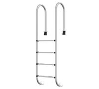 vidaXL Échelle de piscine 54x38x184,5 cm acier inoxydable 304