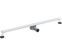 vidaXL Ecoulement de douche 360° avec modèle slim argent 100 cm acier inoxydable 304