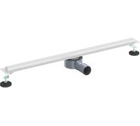 vidaXL Ecoulement de douche 360° avec modèle slim argent 80 cm acier inoxydable 304