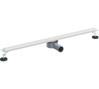 vidaXL Ecoulement de douche 360° avec modèle slim argent 90 cm acier inoxydable 304