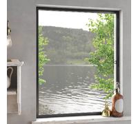 vidaXL Écran anti-insectes pour fenêtres Anthracite 130 x 150 cm