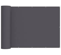 vidaXL : écran de balcon, 1,2 x 15 mètres, tissu avec revêtement PU