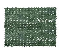 vidaXL Écran de Balcon avec Feuilles, Brise-vue, Écran de Confidentialité, Clôture de Protection, Écran d'Intimité Jardin, Vert Foncé 200x150 cm