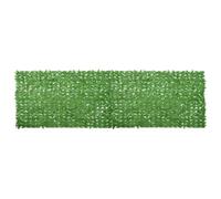 vidaXL Ecran de Balcon avec Feuilles Clôture de Balcon Brise-vent Ecran d'Intimité Ecran de Protection Jardin Terrasse Extérieur Vert 500x150 cm