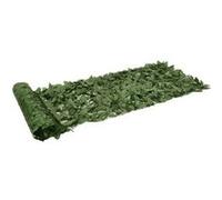 vidaXL Écran de balcon avec feuilles vert foncé 200x75 cm