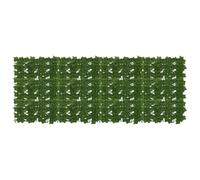 vidaXL Écran de balcon avec feuilles Vert 200 x 75 cm, Housse de balcon, feuillage artificiel moderne, écran de lierre, déco de jardin, barrière d'intimité parfaite