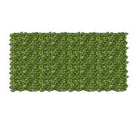 vidaXL Écran de balcon avec feuilles Vert et jaune 200 x 100 cm
