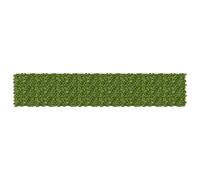 vidaXL Écran de balcon avec feuilles Vert et jaune 400 x 75 cm