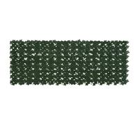 vidaXL Écran de balcon avec feuilles Vert foncé 200 x 75 cm, Housse de balcon, feuillage artificiel moderne, écran de lierre, déco de jardin, barrière d'intimité parfaite