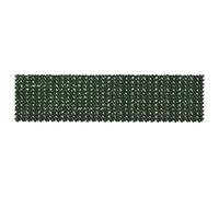vidaXL Écran de balcon feuillage artificiel 400 x 100 cm Vert foncé