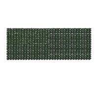 vidaXL Écran de balcon avec feuilles Vert foncé 400 x 150 cm