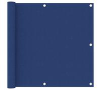 vidaXL Écran de Balcon Bleu 90x600 cm Tissu Oxford