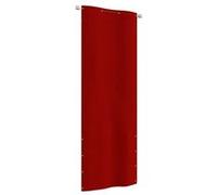 vidaXL Ecran de Balcon Ecran de Protection Ecran d'Intimité Ecran de Clôture Protection d'Intimité Jardin Extérieur Rouge 148543 Rouge G