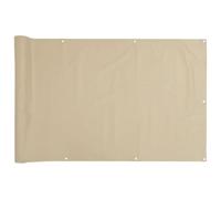 vidaXL Écran de Balcon 90x400 cm - Beige