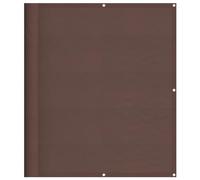vidaXL Écran de Balcon 120x700 cm - Marron
