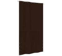 vidaXL Écran de balcon Marron 140x240 cm Tissu Oxford