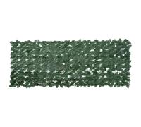 vidaXL Écran de balcon - Vert foncé 200x75 cm