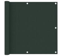vidaXL Balkonscherm 90x400 cm oxford stof donkergroen135001 Vert G