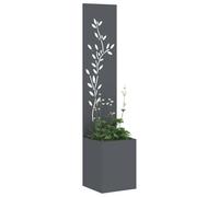 vidaXL Écran de confidentialité de Jardin Anthracite 32 x 32 x 150 cm, Inlays décoratifs, écran Moderne de Jardin et terrasse, séparateur de Vie privée, Panneau paysager extérieur