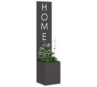 vidaXL Écran de confidentialité de Jardin Noir 32 x 32 x 150 cm, Inlays décoratifs, écran Moderne de Jardin et terrasse, séparateur de Vie privée, Panneau paysager extérieur