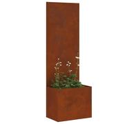 vidaXL Écran pare-vue pour jardin Rouillé 50 x 32 x 150 cm