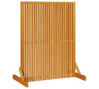 vidaXL Écran de confidentialité Marron 79,5 x 50 x 110 cm | Fabriqué en bois d'acacia robuste, Offre une sensation agréable, Assure l'intimité tout en laissant passer un peu de lumière