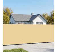 vidaXL Brise-vue pour balcon 1,8 x 25 m, tissu enduit de PU, beige