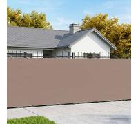 vidaXL : écran de balcon, 1,8 x 25 mètres, tissu avec revêtement PU, couleur taupe
