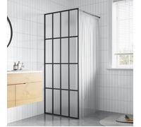 vidaXL Paroi de douche pour douche à l'italienne Verre de sécurité mat 80x195 cm