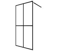 vidaXL Écran de douche – Verre trempé dépoli 118×190 cm – Blanc givré