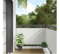 vidaXL Écran d'intimité de balcon PVC rouleau 800×120 cm blanc