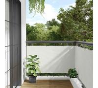 vidaXL Écran d'intimité de Balcon Blanc 800x120 cm PVC, Rouleau de clôture, Bande de clôture, écran de clôture d'intimité, écran de clôture
