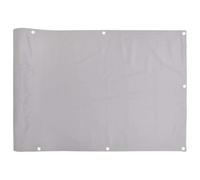 vidaXL Écran d'intimité de Balcon Gris 600x120 cm PVC