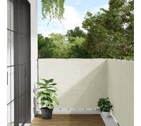 vidaXL Écran d'intimité de jardin blanc 400x120 cm PVC