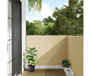 Vidaxl Écran D'intimité De Jardin Crème 300x120 Cm Pvc