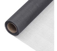 vidaXL Écran en Treillis Fibre de Verre 80x1000 cm Gris